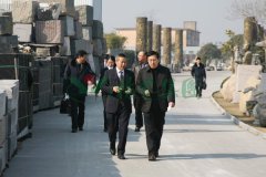 区领导考察团莅临Z6官网集团检查指导工作